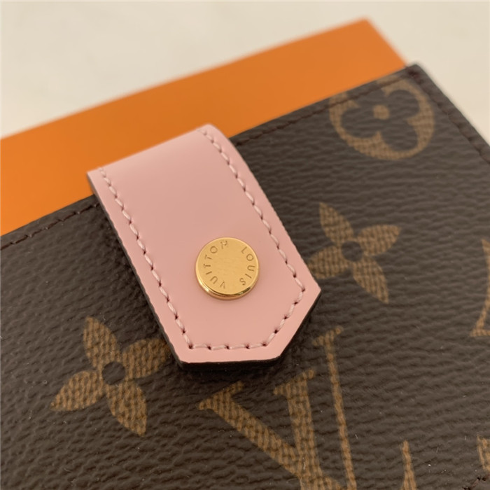 Louis Vuitton CARD HOLDER Rose Ballerine High