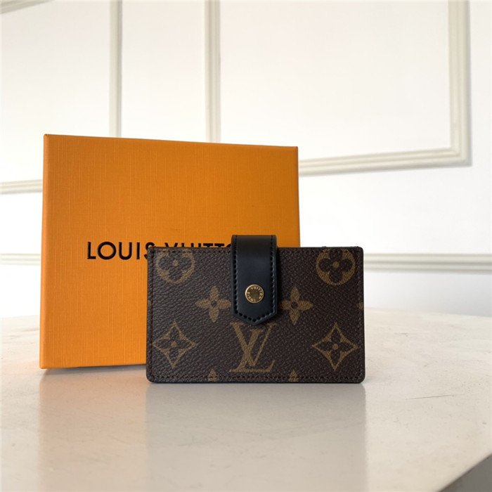 Louis Vuitton CARD HOLDER Black High