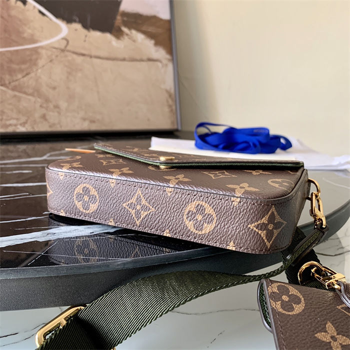 Louis Vuitton Félicie Strap & Go Monogram coated canvas M80091 High