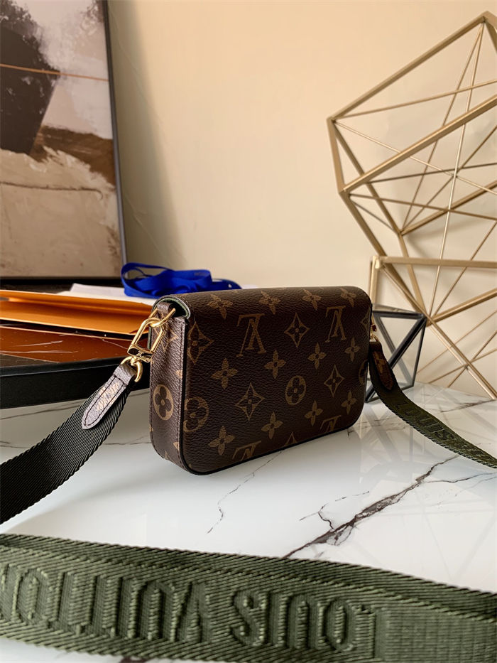 Louis Vuitton Félicie Strap & Go Monogram coated canvas M80091 High