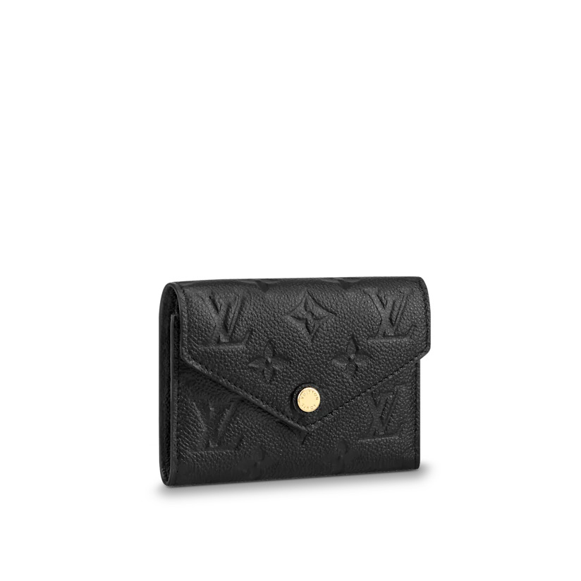 Louis Vuitton VICTORINE WALLET Monogram Empreinte Black High