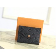 Louis Vuitton VICTORINE WALLET Monogram Empreinte Navy High