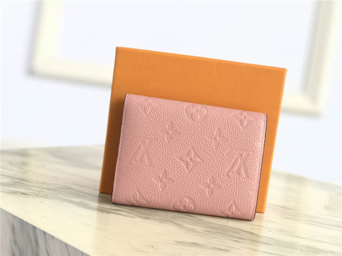 Louis Vuitton VICTORINE WALLET Monogram Empreinte Pink High