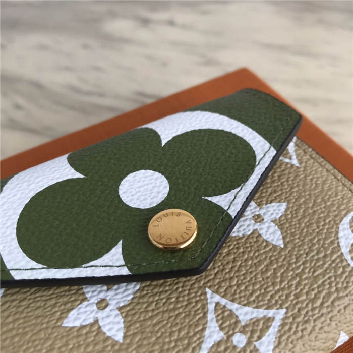 Louis Vuitton ZOÉ WALLET Monogram Kaki High