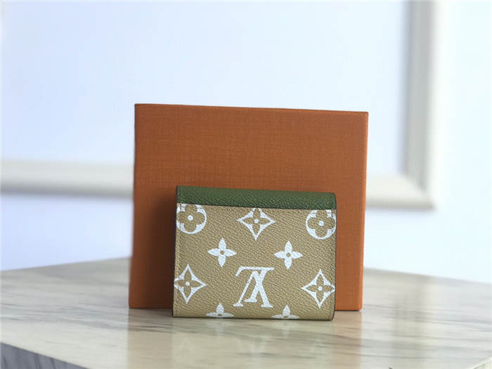 Louis Vuitton ZOÉ WALLET Monogram Kaki High