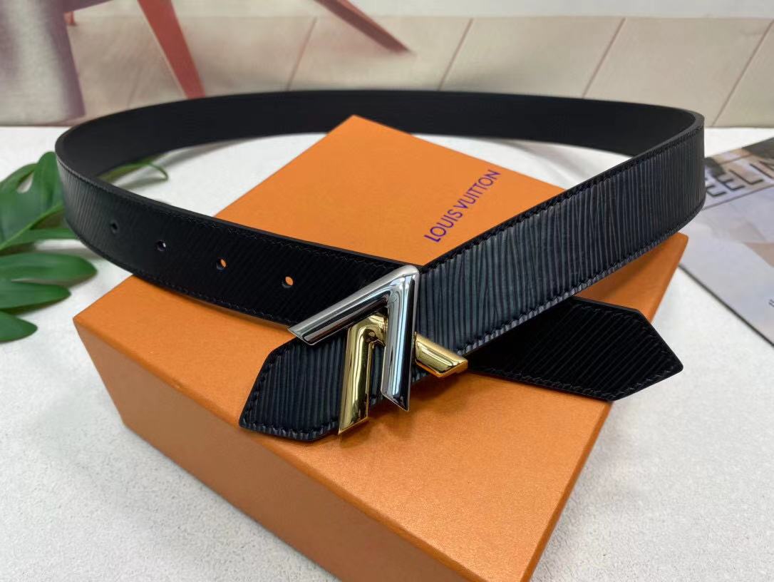 Louis Vuitton LV TWIST 30MM Epi Belt High