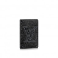 Louis Vuitton POCKET ORGANIZER Taurillon Shadow High