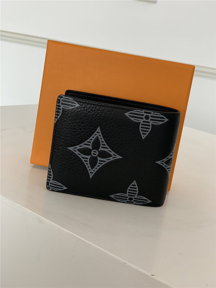 Louis Vuitton MULTIPLE WALLET Taurillon Shadow High