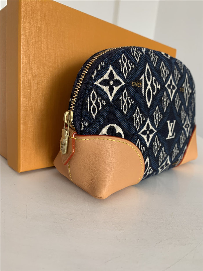 Louis Vuitton SINCE 1854 POCHETTE COSMETIQUE Blue High