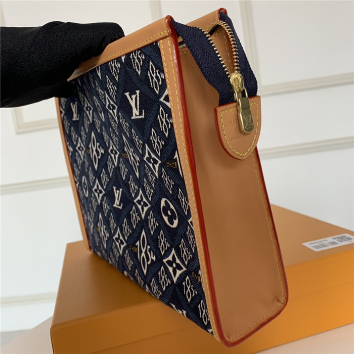 Louis Vuitton SINCE 1854 POCHE TOILETTE 26 Blue High