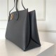 Louis Vuitton LOCKME SHOPPER Grained calf Black High