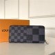 Louis Vuitton ZIPPY WALLET VERTICAL Black/Grey High