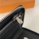 Louis Vuitton ZIPPY WALLET VERTICAL Black/Grey High