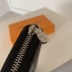 Louis Vuitton ZIPPY WALLET VERTICAL Black/White High