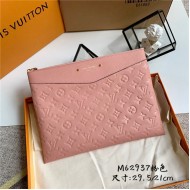 Louis Vuitton DAILY POUCH Monogram Empreinte Pink High