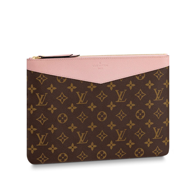 Louis Vuitton DAILY POUCH Monogram Pink High