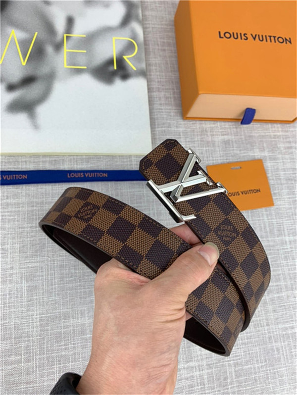 Louis Vuitton LV PYRAMIDE 40MM BELT Damier Ebene High