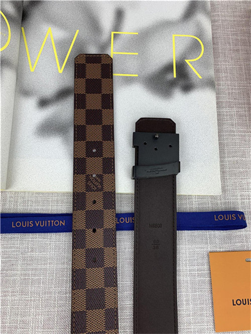 Louis Vuitton LV PYRAMIDE 40MM BELT Damier Ebene High