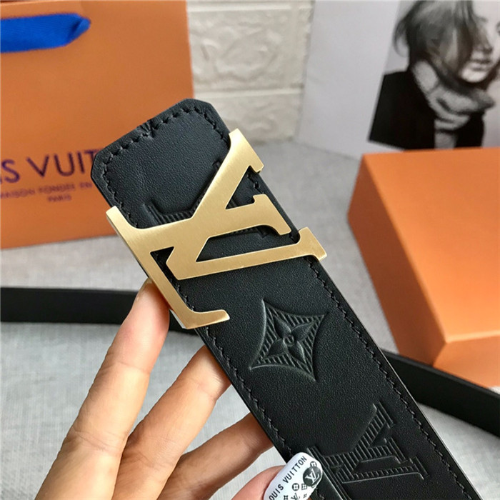 Louis Vuitton LV INITIALES 40MM BELT Monogram Shadow High