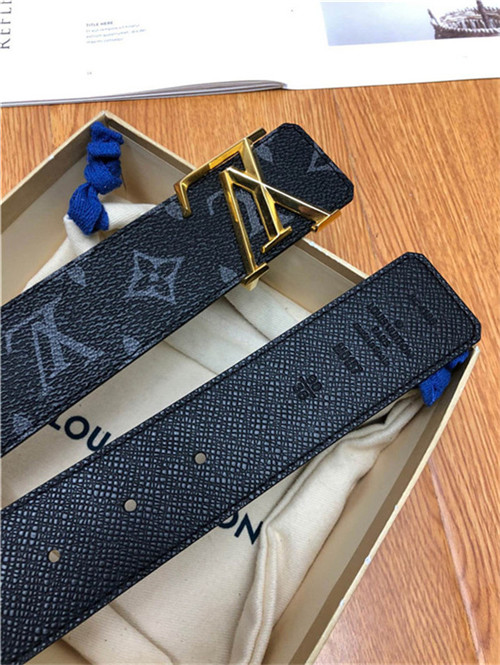 Louis Vuitton LV PYRAMIDE 40MM Reversible BELT Monogram Eclipse High