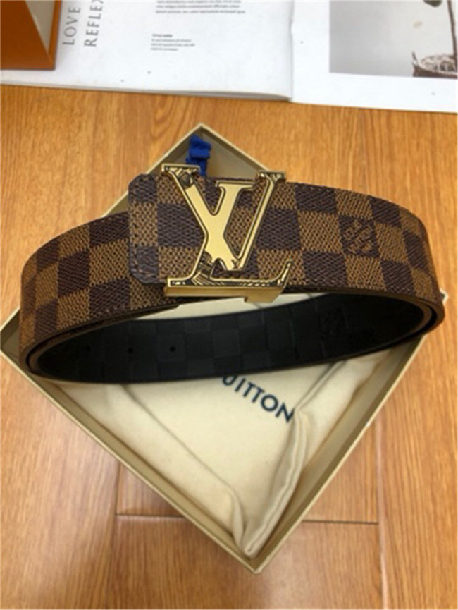 Louis Vuitton LV INITIALES 40MM BELT Damier Ebene High