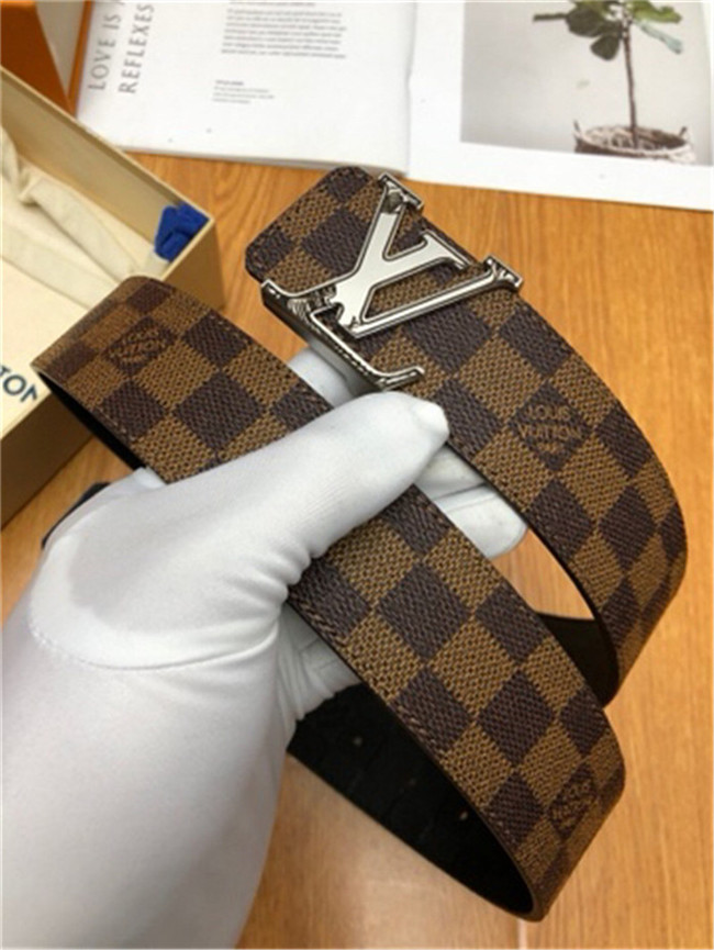 Louis Vuitton LV INITIALES 40MM BELT Damier Ebene High