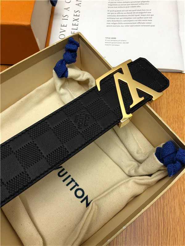 Louis Vuitton LV INITIALES 40MM BELT Damier Infini High