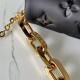 Louis Vuitton COUSSIN BELTBAG Monogram-embossed puffy lambskin M81125 High