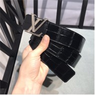 Louis Vuitton LV INITIALES 40MM BELT Crocodile High