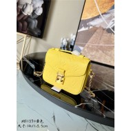 Louis Vuitton MICRO MÉTIS Bag Monogram Empreinte embossed supple grained cowhide leather Yellow M81407 High