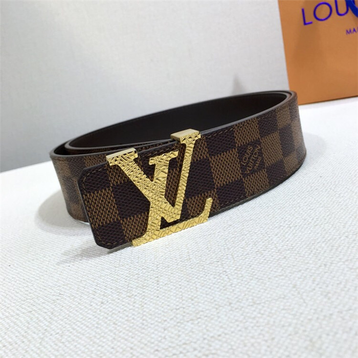 Louis Vuitton LV INITIALES 40MM BELT Damier Ebene High