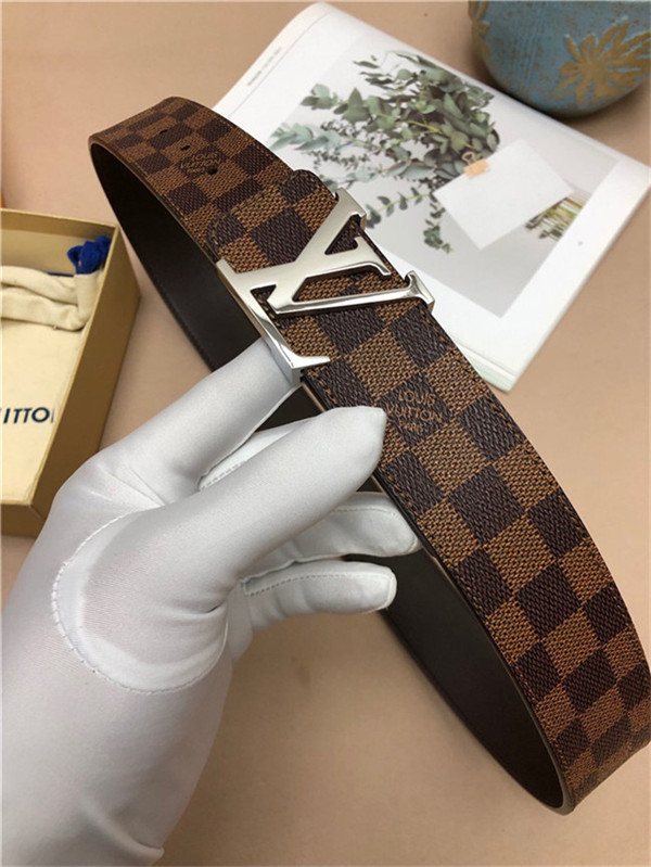 Louis Vuitton LV INITIALES 40MM BELT Damier Ebene High