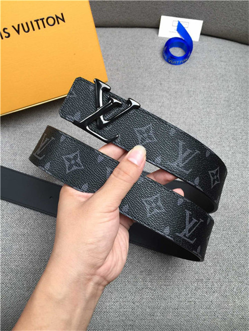 Louis Vuitton LV INITIALES I 40MM BELT Monogram Eclipse High