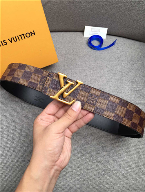 Louis Vuitton LV INITIALES I 40MM BELT Monogram Damier Ebene High