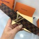 Louis Vuitton LV INITIALES Damier 40MM BELT Damier Ebene High