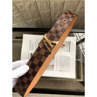 Louis Vuitton LV INITIALES 40MM BELT Damier Ebene High