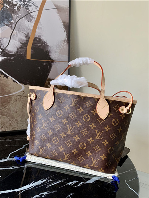 Louis Vuitton NEVERFULL PM Monogram Beige High