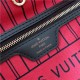 Louis Vuitton NEVERFULL PM Damier Ebene Red High