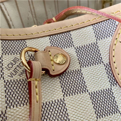 Louis Vuitton NEVERFULL PM Damier Azur Beige High