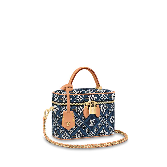 Louis Vuitton SINCE 1854 VANITY PM Blue High