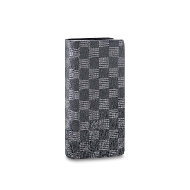 Louis Vuitton BRAZZA WALLET Damier Graphite High