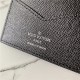 Louis Vuitton PASSPORT COVER Damier Graphite High