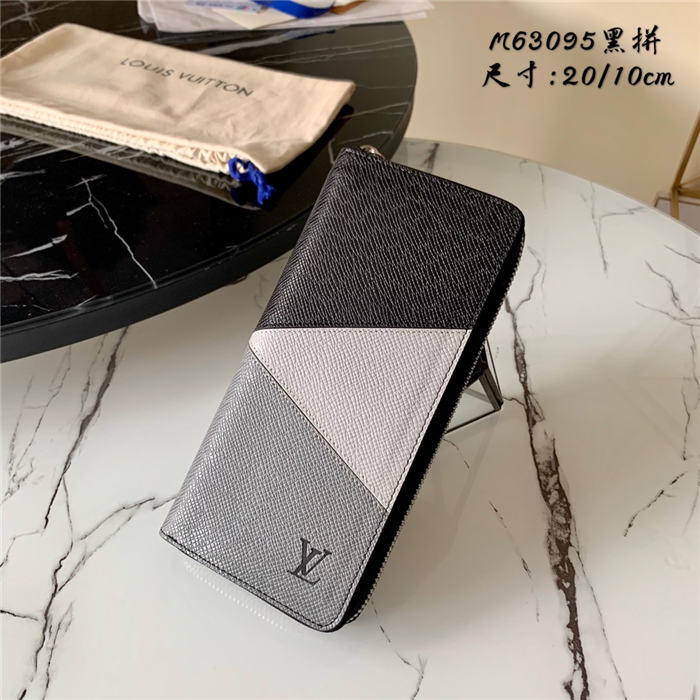 Louis Vuitton ZIPPY WALLET VERTICAL Taiga High