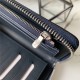 Louis Vuitton ZIPPY WALLET VERTICAL Taurillon Navy High