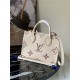 Louis Vuitton ONTHEGO PM Monogram Empreinte Cream/Bois High