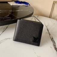 Louis Vuitton MULTIPLE WALLET LV Aerogram calf leather High