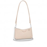 Louis Vuitton EASY POUCH ON STRAP Epi Quartz White High