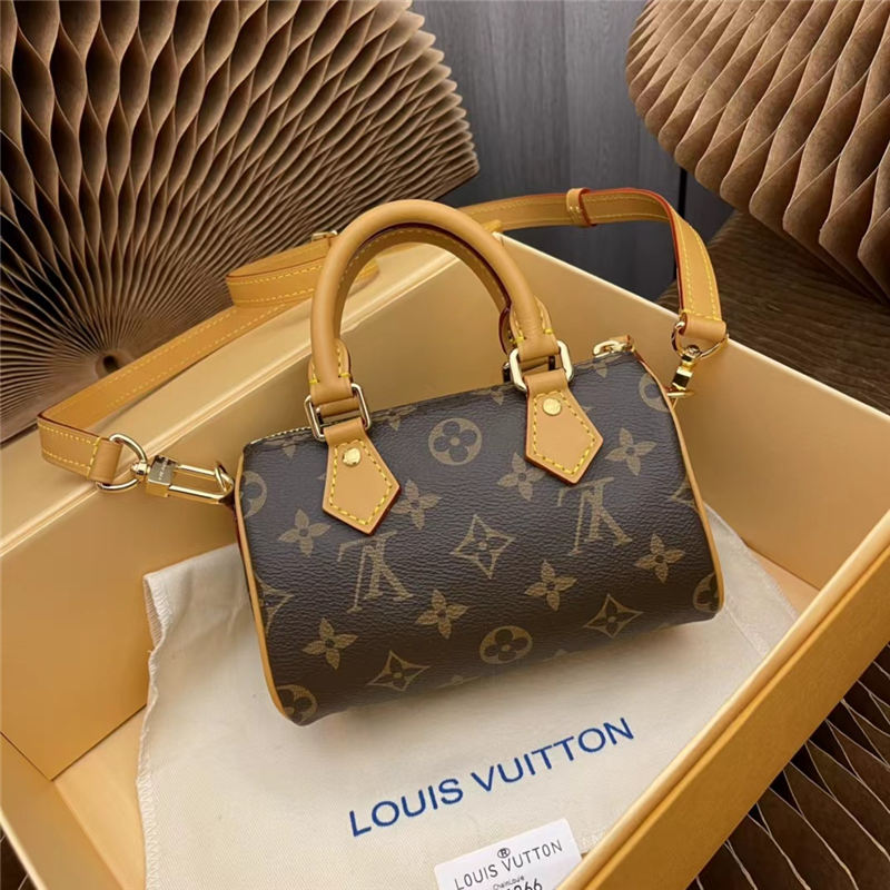 Louis Vuitton Nano Speedy Bag Monogram Canvas M81085 High