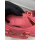 Louis Vuitton PAPILLON BB Quilted and embroidered smooth calf leather Dragon Fruit Pink M59826 High