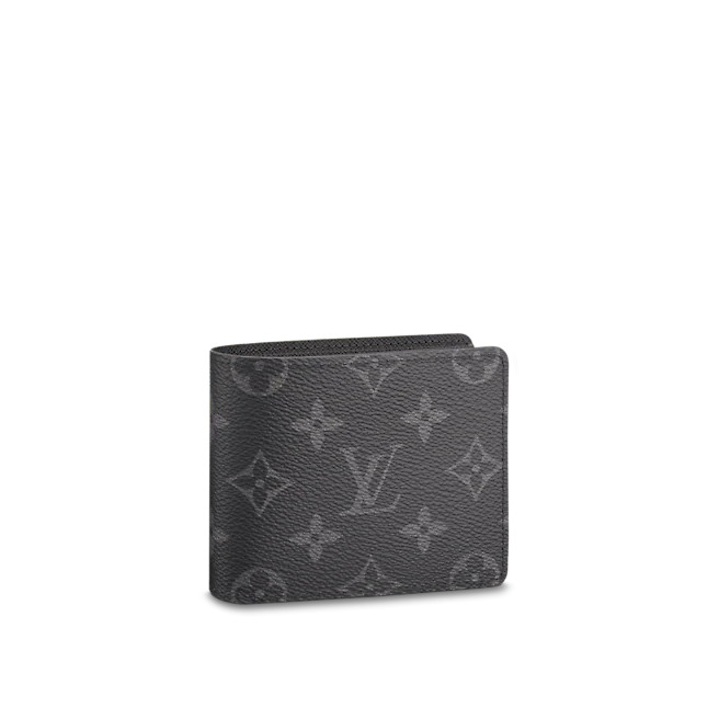 Louis Vuitton SLENDER WALLET Monogram Eclipse High